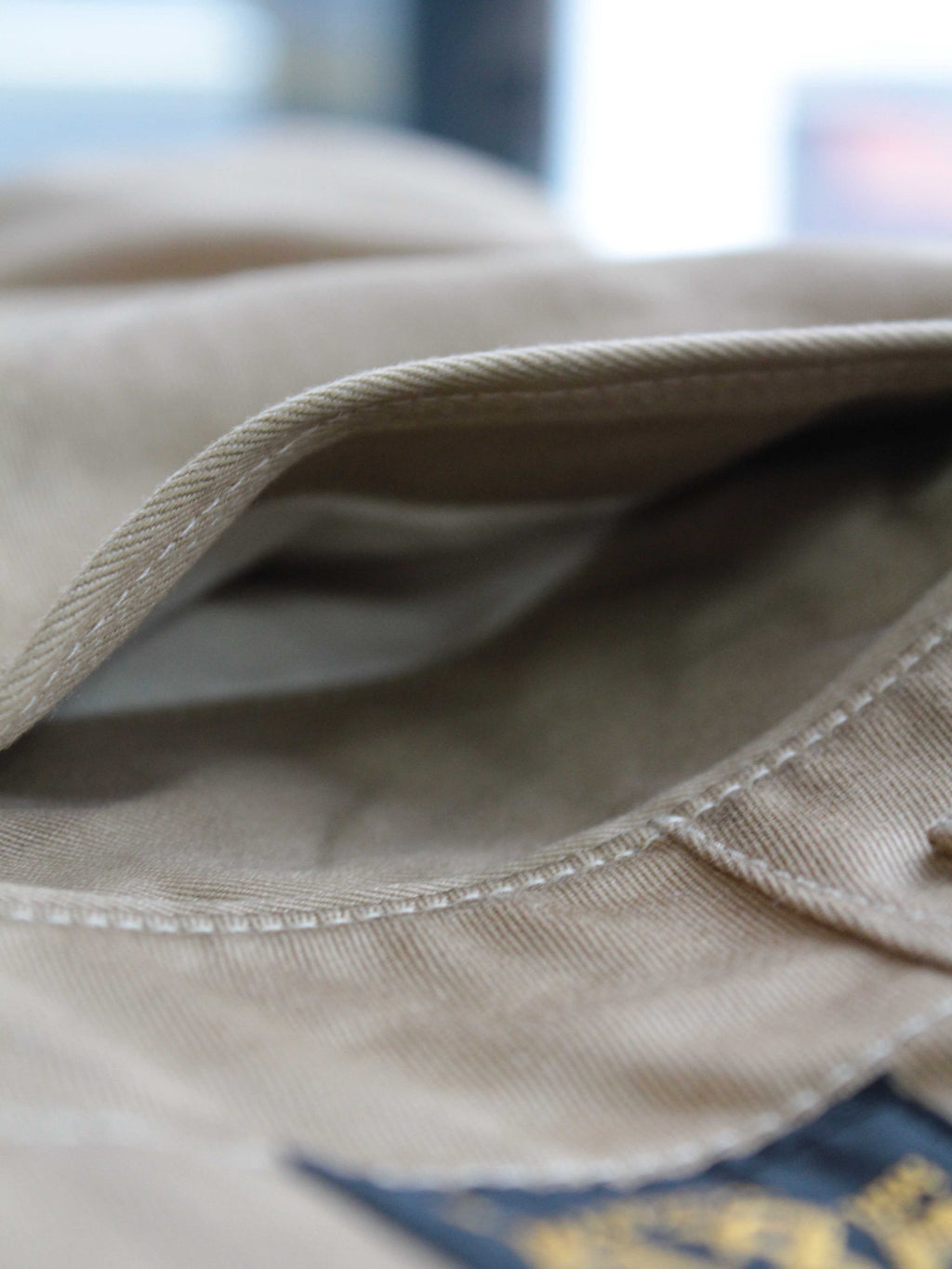 WAWHCKBGE Zip Fly CHINO