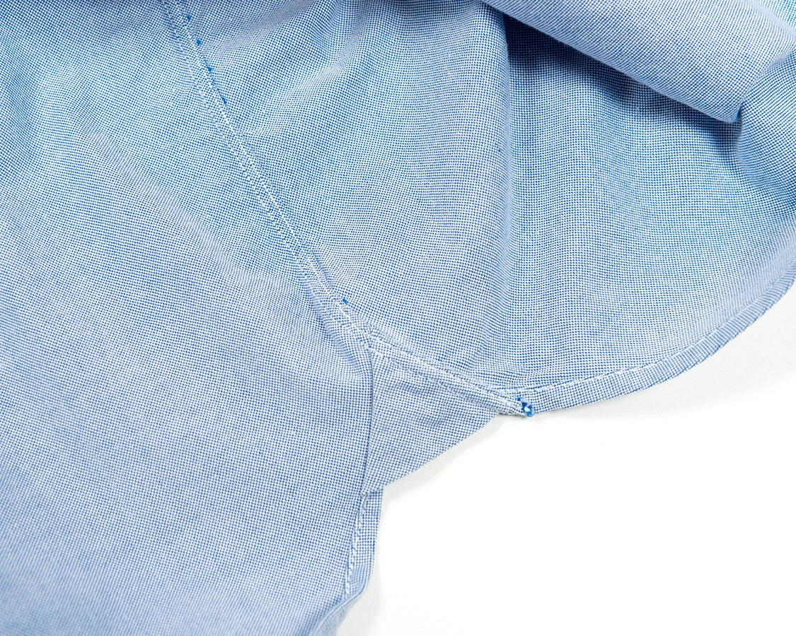 WKSMODBDSHTBLUO 5.5oz Modified BD,Supima Oxford(BLUE)