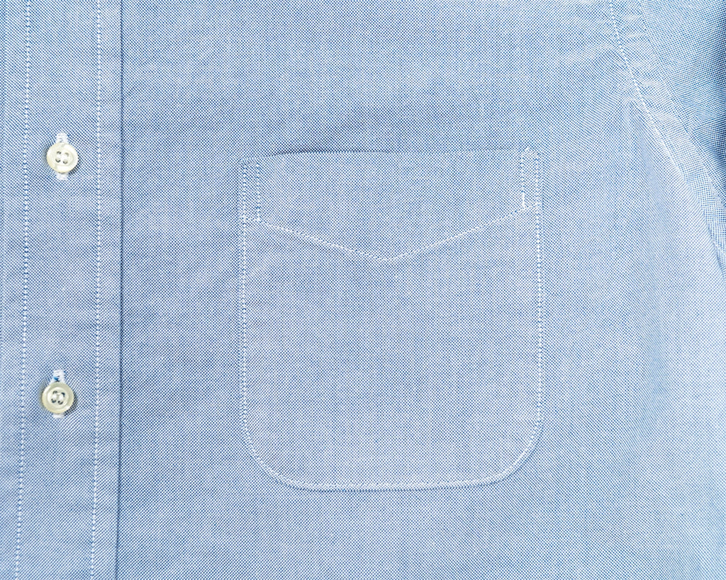 WKSMODBDSHTBLUO 5.5oz Modified BD,Supima Oxford(BLUE)