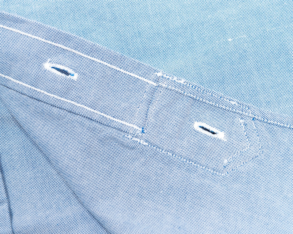 WKSMODBDSHTBLUO 5.5oz Modified BD,Supima Oxford(BLUE)