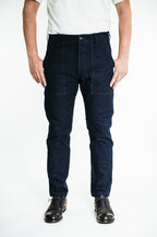 YO0905BKRID 25oz Utility Pants Indigo