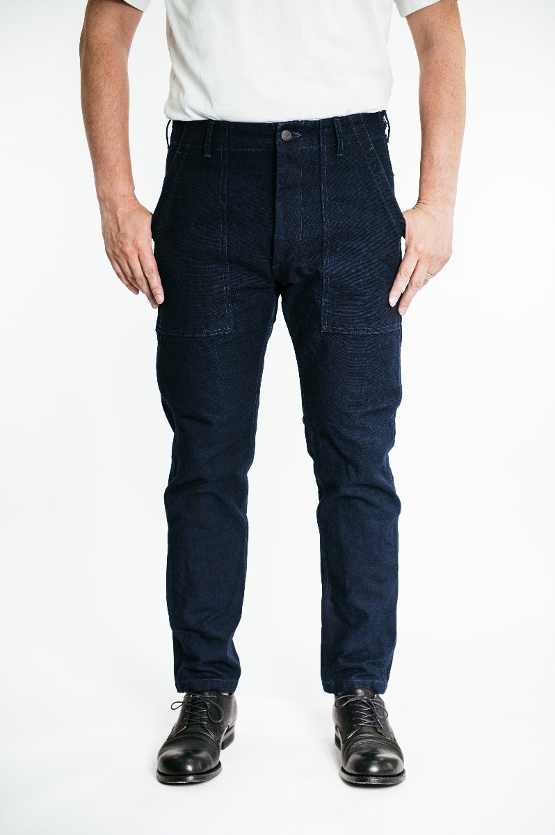 YO0905BKRID 25oz Utility Pants Indigo