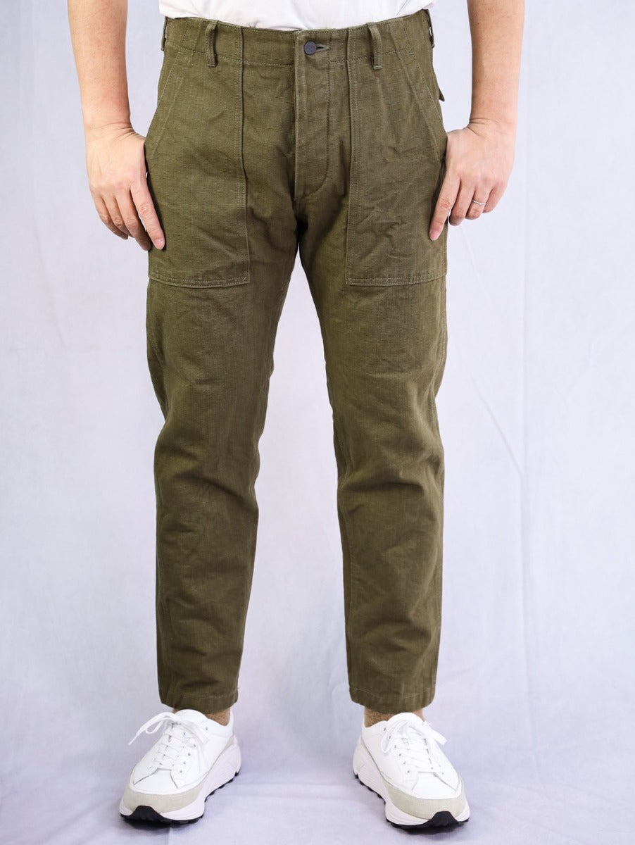 YO0905BKROLV 25oz Utility Pants Olive