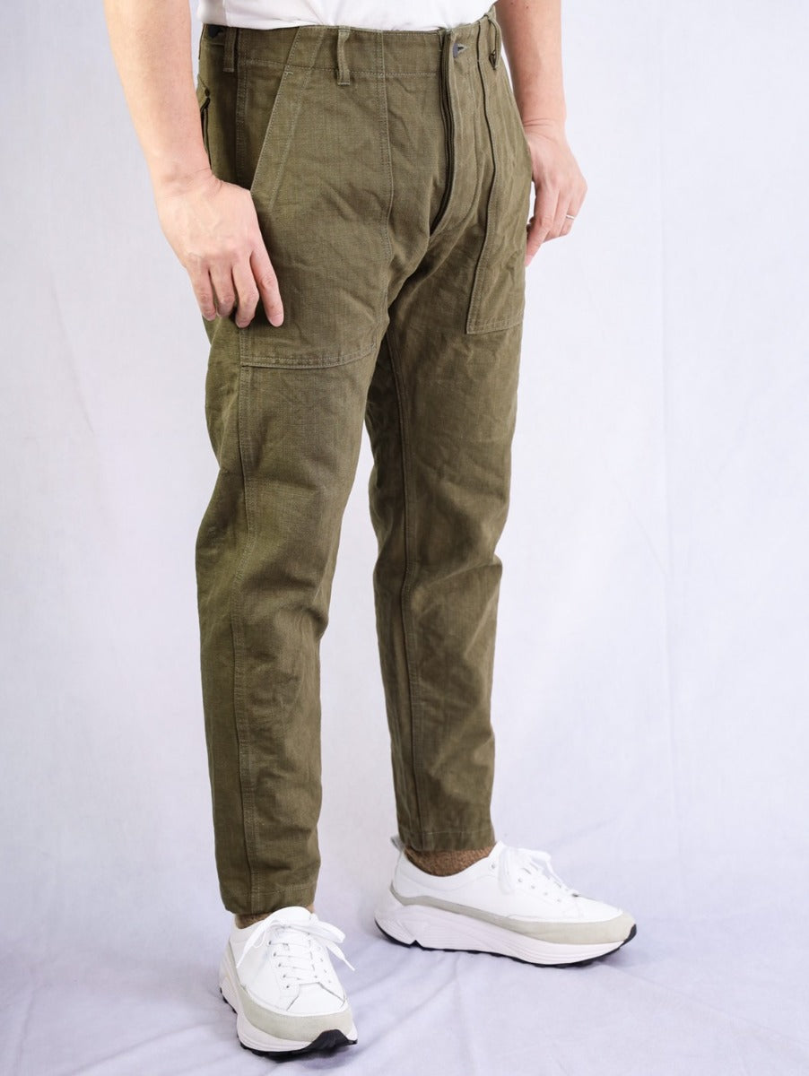 YO0905BKROLV 25oz Utility Pants Olive