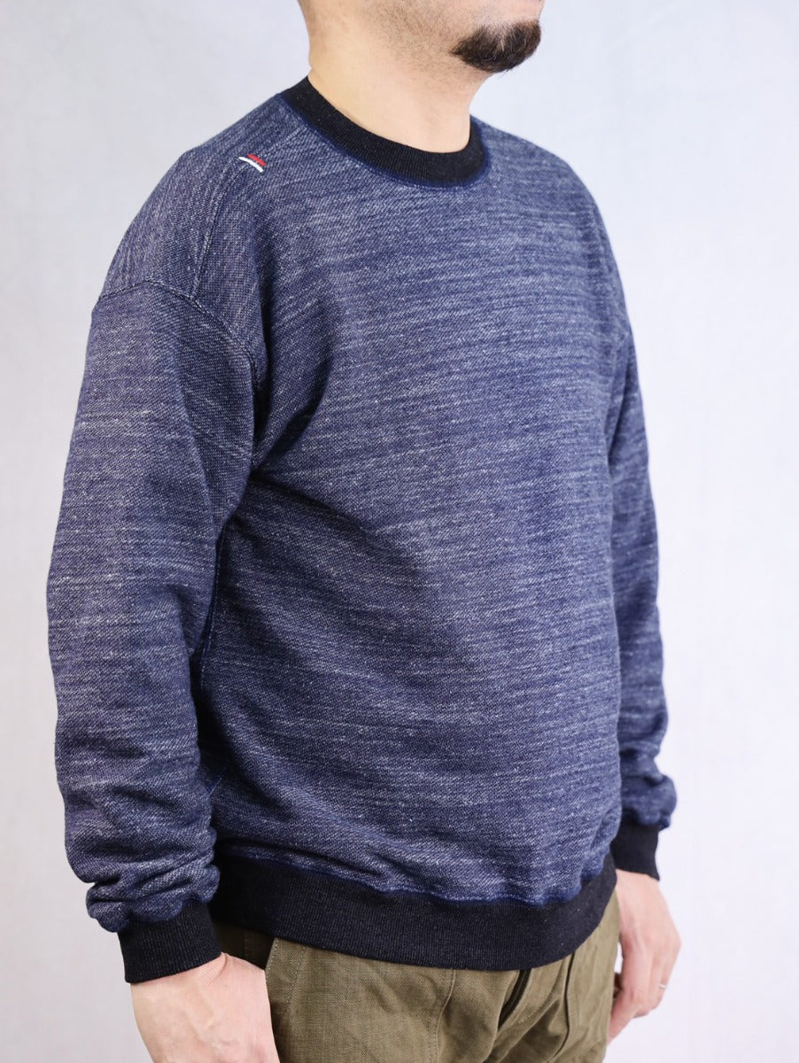 HY1716K "KUON" Indigo Sweatshirt