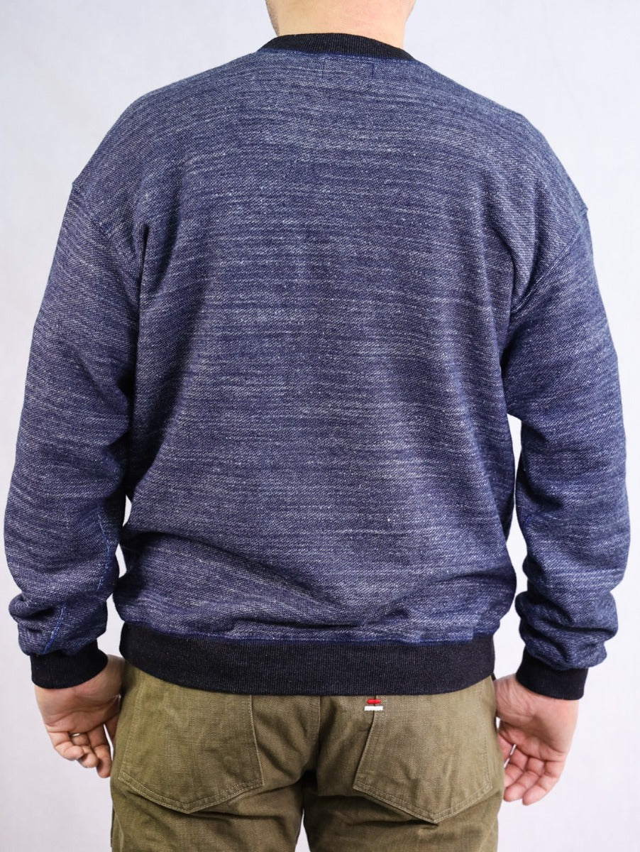HY1716K "KUON" Indigo Sweatshirt