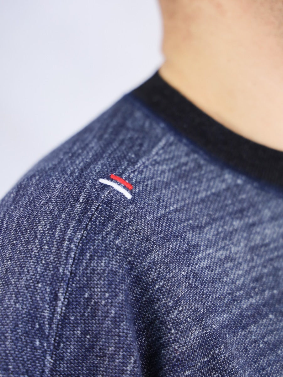 HY1716K "KUON" Indigo Sweatshirt