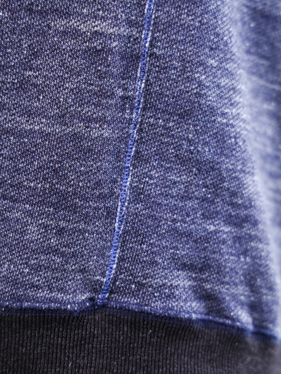 HY1716K "KUON" Indigo Sweatshirt