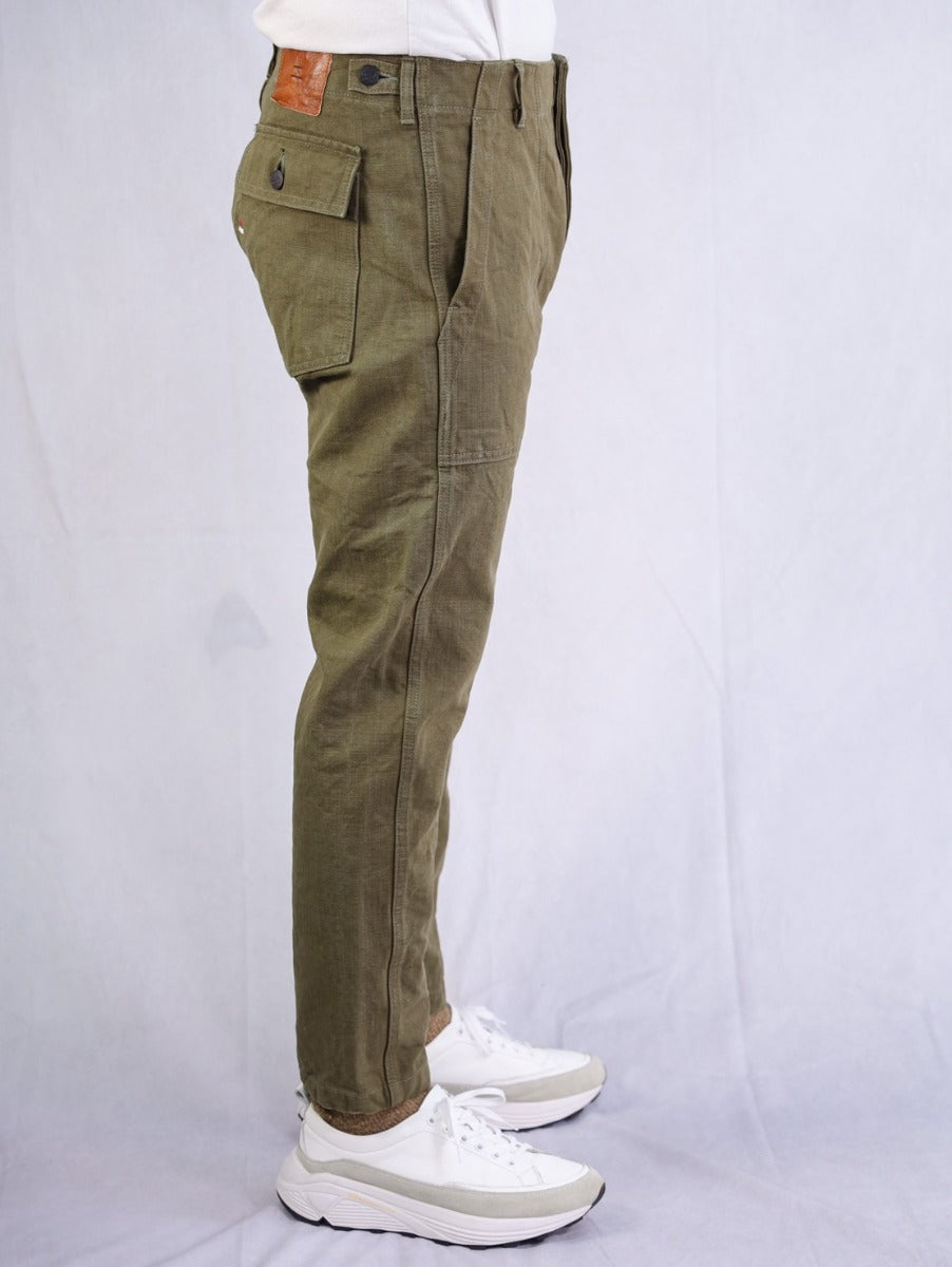 YO0905BKROLV 25oz Utility Pants Olive
