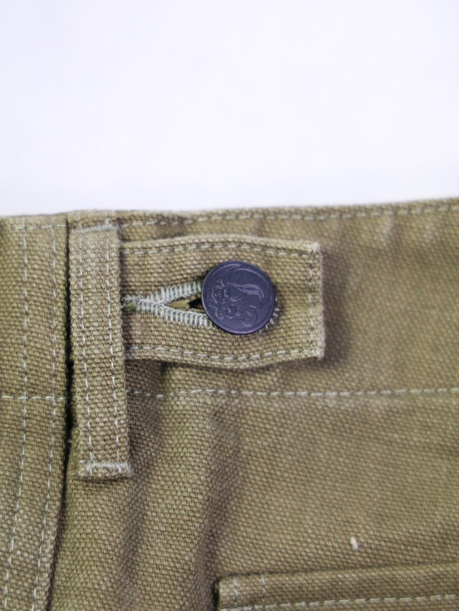 YO0905BKROLV 25oz Utility Pants Olive