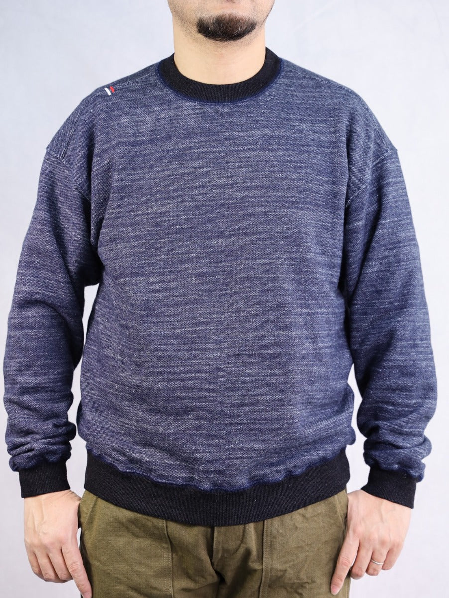 HY1716K "KUON" Indigo Sweatshirt
