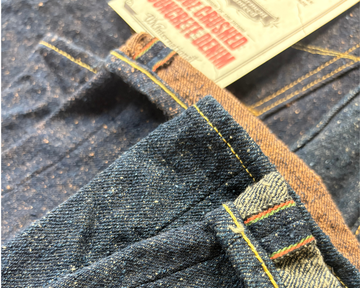 ONI DENIM 15oz<br>CRUSHED CONCRETE DENIM