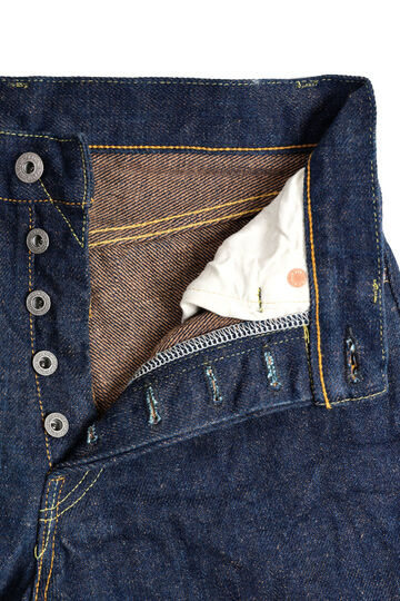 ONI288ZR-KAKBR 20oz Secret Denim Kabuki Selvedge weft Kakishibu Color Regular Straight,, small image number 4