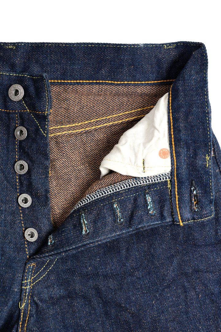 ONI288ZR-KAKBR 20oz Secret Denim Kabuki Selvedge weft Kakishibu Color Regular Straight,, medium image number 4