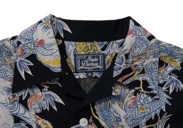 5721 Tornado Pig Aloha Shirt,GREEN, small image number 6