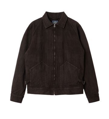 4604 Amami Mud Dyed Jacquard Jacket,BROWN, small image number 3