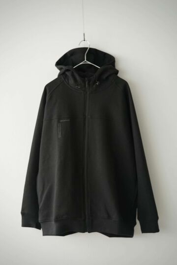 【vleed prologue】VL-004 Multi High Function Double Knit / Zip Hoodie,SUMIKURO x BLACK, small image number 0