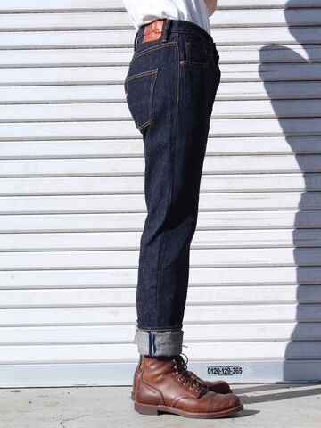 NHT 16.5oz "Natural Indigo" High Tapered-One washed-28,, small image number 1