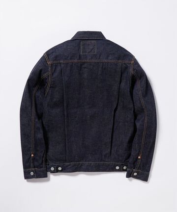 MXOT1104 13OZ SELVEDGE DENIM DOUBLE POCKET JACKET,INDIGO, small image number 0