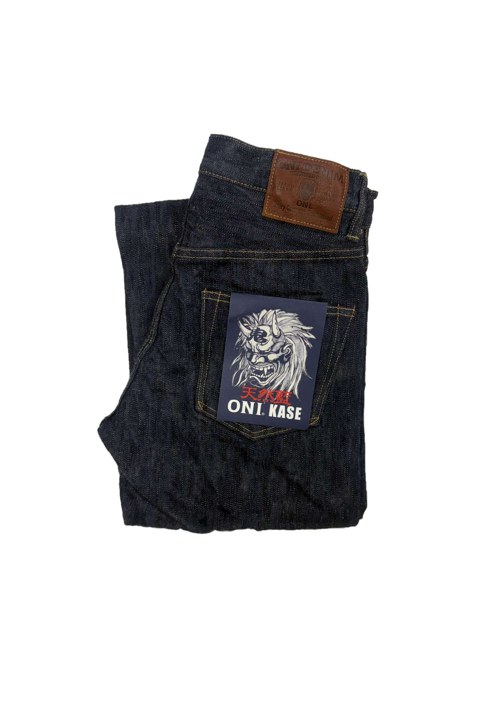 DENIMIO | ONI200-鬼KASE 16oz Natural Indigo ONIKASE Wide Straight