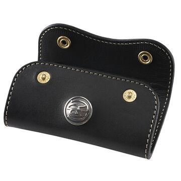 PAILOT RIVER PR-KCA (REDMOON) Key Case PR-KCA (OilLeather Black
OilLeather RedBrown
OilLeather DarkBrown
SaddleLeather Black
SaddleLeather DarkBrown
SaddleLeather Natural),OILLEATHER BLACK, small image number 4