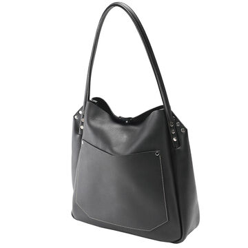 PAILOT RIVER PR-CAL-B (REDMOON) Tote Bag PR-CAL-B (Oil Leather Black, Oil Leather Red Brown, Oil Leather Dark Brown, Oil Leather Camel Brown),OIL LEATHER DARK BROWN, small image number 10