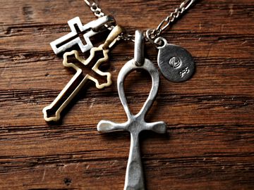 1AO-108S Large Egyptian with Silver, Brass Crosses,, small image number 0