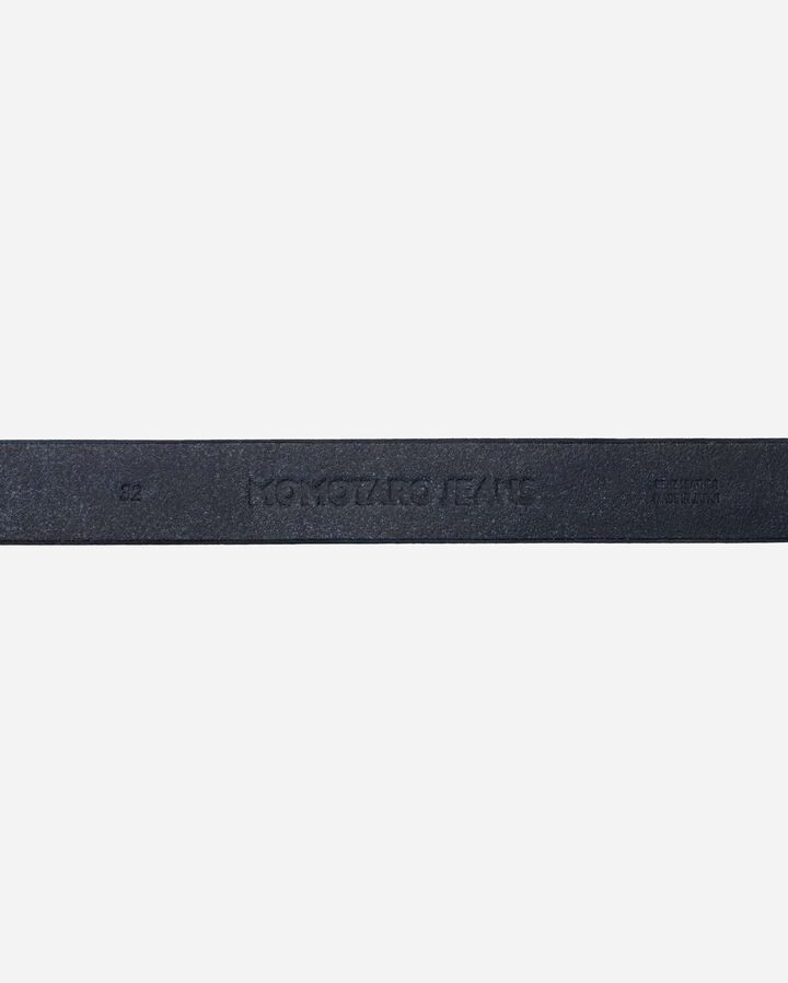 MMGD1003 LEATHER BELT BENZ (NATURAL INDIGO),NATURAL INDIGO, medium image number 1