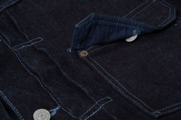 【Pre-Order】D4647 15oz KYOKO AQUA INDIGO Denim Jacket,, medium image number 5