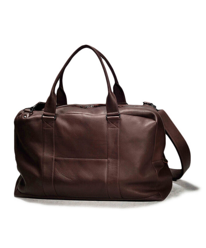 ME619 WATER PROOF WASHABLE LEATHER / 2WAY WORK & BOSTON,BROWN, medium