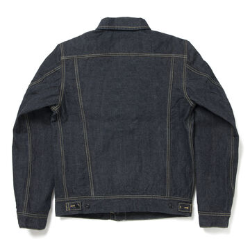 D4557 14oz Western Denim Jacket-One Wash-38,, small image number 1