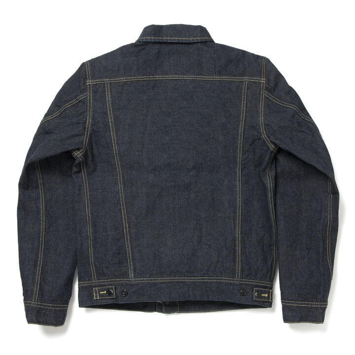 D4557 14oz Western Denim Jacket-One Wash-38,, medium image number 1