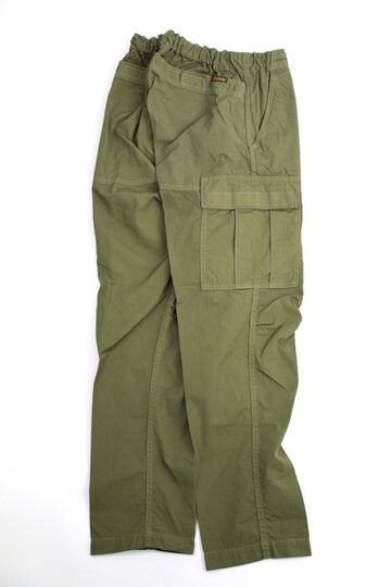 01-5265 EASY CARGO PANTS -TYPEWRITER- 76ARMY GREEN-2,, small image number 1