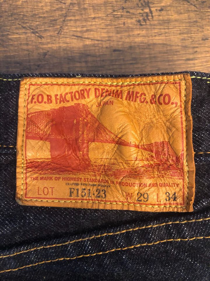 F151-23 14.75oz SELVEDGE XX 5P Jeans-Non Wash-38,, medium image number 9