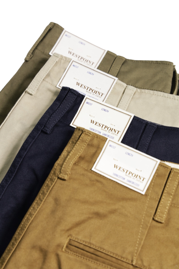 F0514 NARROW U.S TROUSERS TAPERED-OLIVE-3L,OLIVE, small image number 1