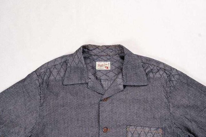 GZ-ALOHA-KN ALOHA S/S Shirt Kendo (BL),BLUE, medium image number 8
