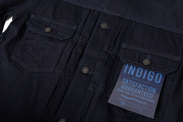 【Pre-Order】D4681 12oz Double Indigo Denim Jacket,, small image number 3