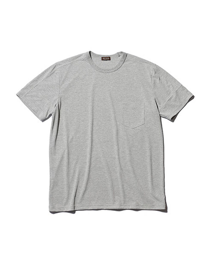 M-18240 SUPER FAST DRYING PLAINSTITCH / SWITCH SLEEVE T-SHIRT (4 COLORS),GRAY, medium image number 0