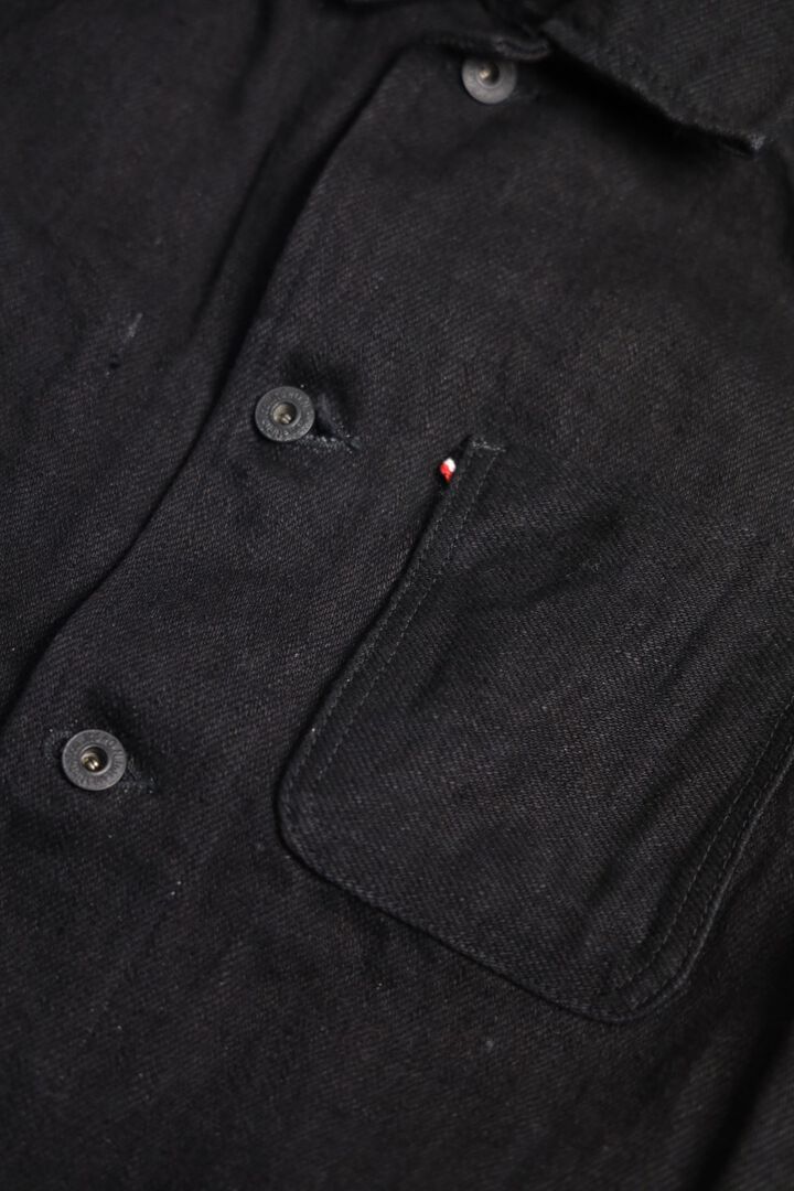 ONI03502ZR-BKBK 20oz Secret Black Denim Coveralls-One Wash-38,, medium image number 8