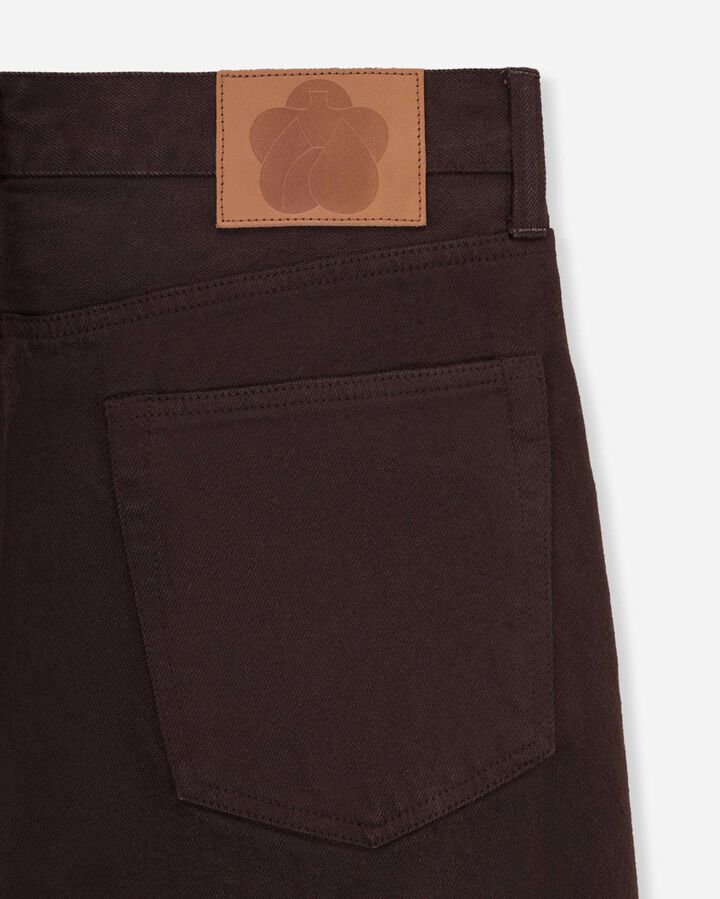 MMJE6400 15oz #100 STRAIGHT ONIGURUMI DYED,BROWN, medium image number 8
