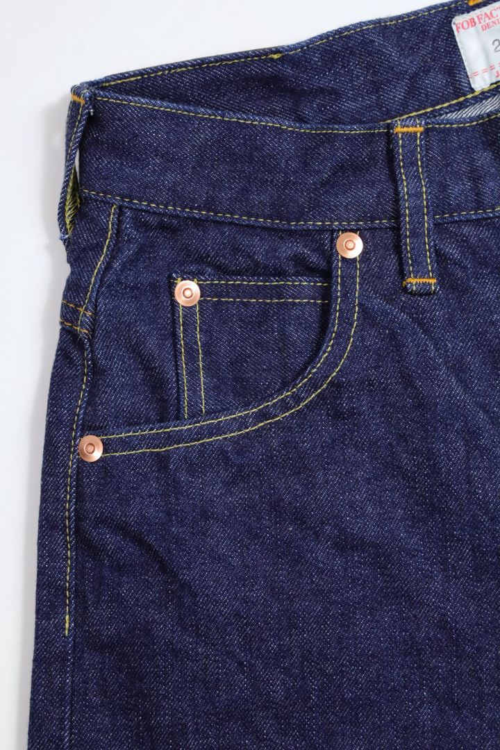 G1184 13OZ G3 SELVEDGE GENTLEWOMAN DENIM 5P-One Wash-26,, medium image number 2