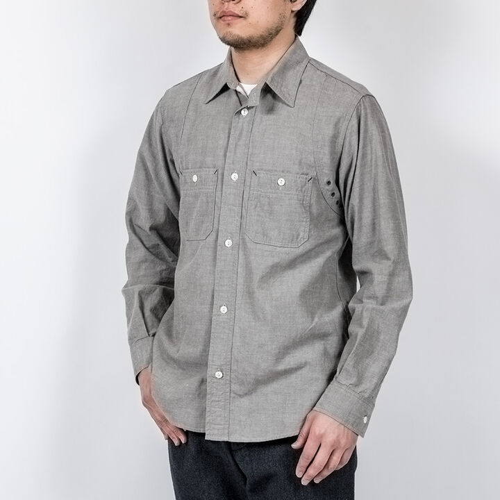 WKSMFGSHTGRY MFG Shirt (Grey Chambray),, medium image number 3