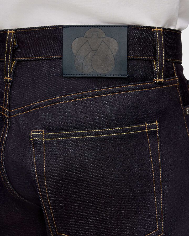 MMJZ0500 #500 "STANDARD" NARROW STRAIGHT 14.7oz ZIPPER FLY (TOKUNO BLUE),, medium image number 5