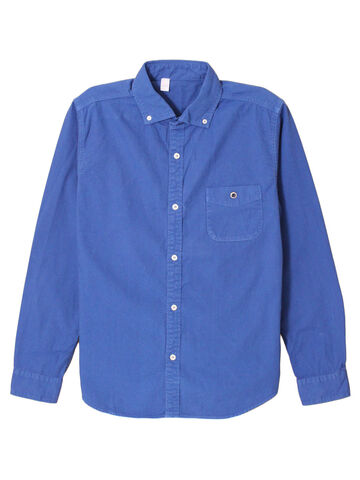 BARNS 1888 little collar long sleeve ox ford button down shirts (NAVY, WHITE, BLUE, ORANGE),, small image number 0