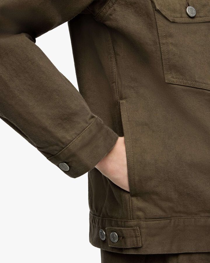 MMGJ6004 #002 DENIM 2nd Type JACKET - MOSS,KHAKI, medium image number 6