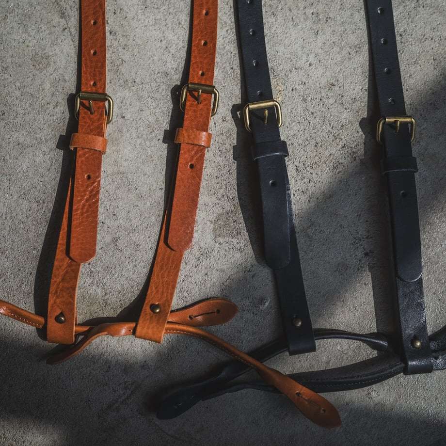 DENIMIO | TCB Leather Suspenders