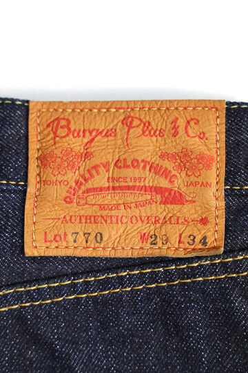 Burgus Plus 770-22 Lot.770 High Quality Standard Selvedge Denim ( One Washed),, small image number 5