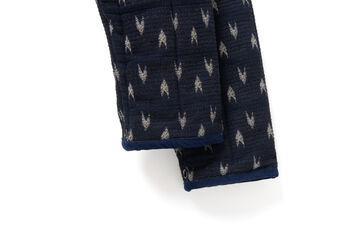 4597 Arrow Kasuri Indigo Sashiko Jacket,INDIGO, small image number 2