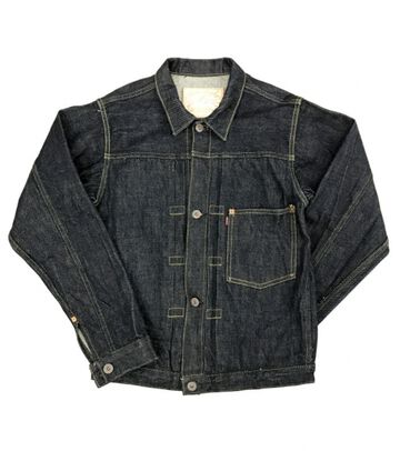 GZ-GJ1ST 16oz WWⅡ1st type denim jacket(One washed)(Right-weave),, small image number 1