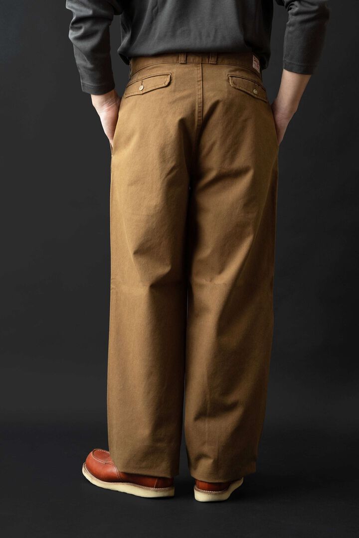 M1014RC WILD DUCK CANVAS TROUSER (NAVY),NAVY, medium image number 13